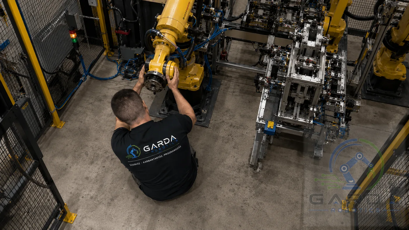 FANUC ipari robot helyszíni szerviz