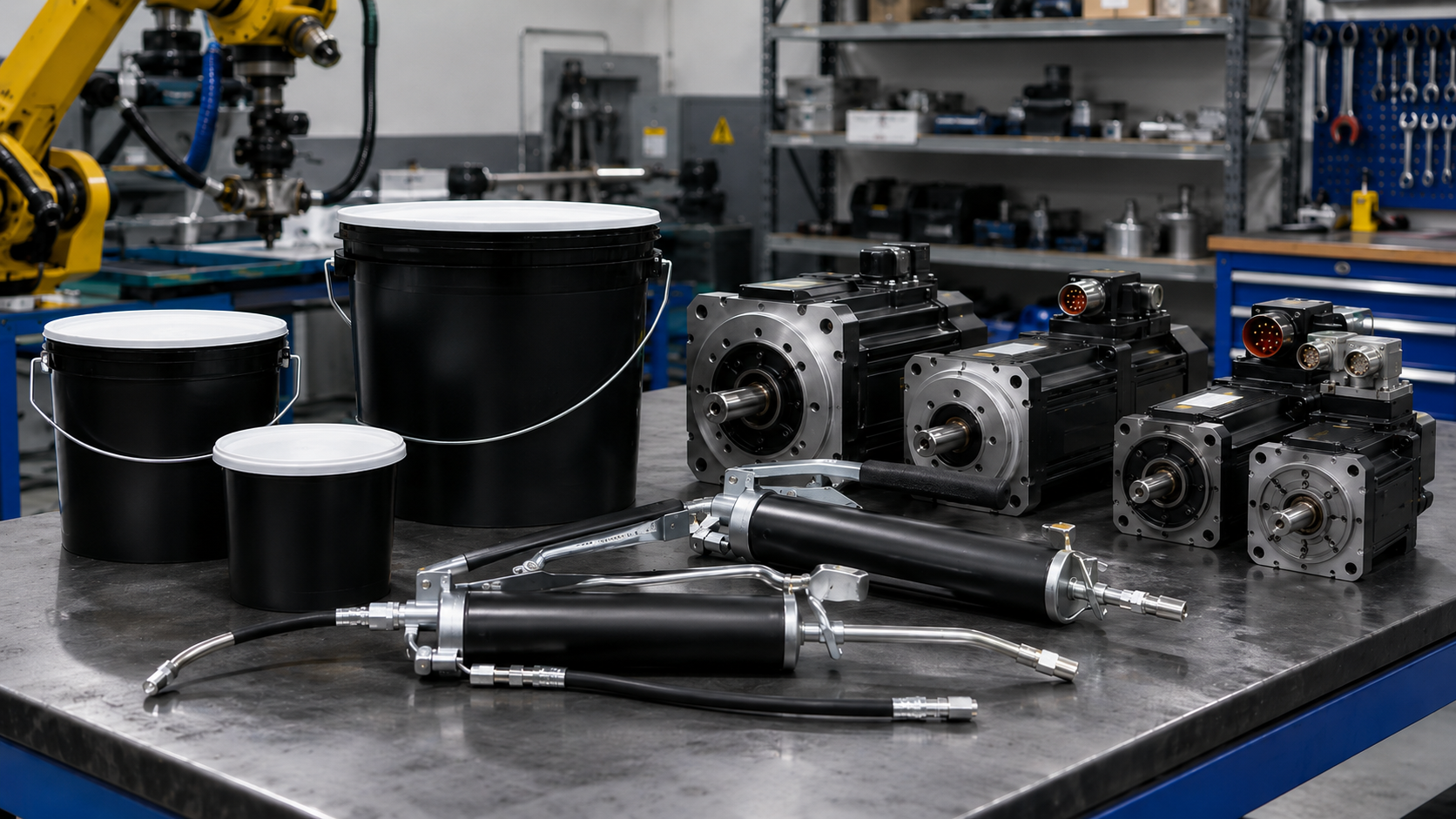 Yaskawa robot service in a multi-robot industrial environment